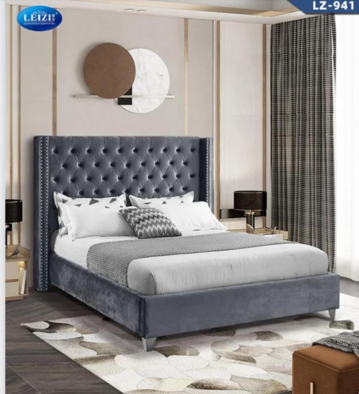Elegant bed